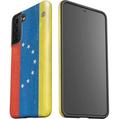 Venezuela Flag Distressed Galaxy S21 Plus 5G Pro Case